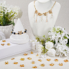 SUNNYCLUE 1Set Alloy Rhinestone Slide Beads FIND-SC0010-02-4