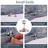 16 Sets 2 Styles Iron Button Pins for Jeans IFIN-SZ0001-011-4