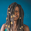 ANATTASOUL 3 Styles Wood Beads WOOD-AN0001-02-4