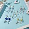 Brass Dangle Earrings EJEW-JE05181-4