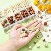 Natural Wood Beads WOOD-CJ0001-09-4