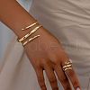 Alloy Cuff Bangle & Finger Rings Sets FS-WG33732-02-2