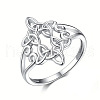 Brass Finger Rings for Women FS-WG7B597-05-4