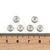 Brass Grade A Rhinestone Spacer Beads RB-A014-Z6mm-14S-4