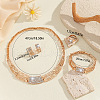 Rectangle Alloy Crystal Rhinestone Chain Necklaces & Bracelets & Stud Earrings & Rings Sets FS-WG37DB8-01-4