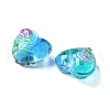 Handmade Transparent Lampwork Beads BLOW-D300-07I-3