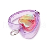 Transparent Acrylic Pendants PALLOY-JF03716-5