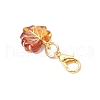 Leaf Acrylic Pendant Decorations HJEW-JM03333-5