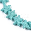 Synthetic Coral Dyed Carved Beads Strands CORA-K009-06B-05-3