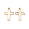 Ion Plating(IP) 304 Stainless Steel Pendants STAS-S136-02G-01-1