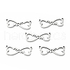 Mother's Day Tarnish Resistant 304 Stainless Steel Links Connectors STAS-C051-06P-1