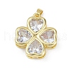 Brass Glass Pendants KK-R226-05G-2