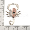 Tibetan Style Alloy Pendants FIND-C052-18R-3
