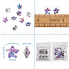 K9 Glass Rhinestone Charms X-GLAA-TA001-007-10