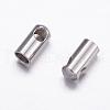 Tarnish Resistant 304 Stainless Steel Cord Ends STAS-P161-09-3mm-1
