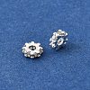 Brass Micro Pave Clear Cubic Zirconia Beads KK-K300-02A-S-2