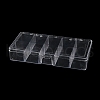 10 Grids Plastic Bead Containers with Cover CON-K002-03E-1