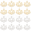 Unicraftale 20Pcs 2 Colors 304 Stainless Steel Pendants STAS-UN0057-43-1