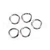 Tarnish Resistant 304 Stainless Steel Jump Rings STAS-D448-098P-6mm-1
