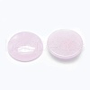 Natural Rose Quartz Cabochons G-E492-F-02-2