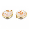 Resin Pendants PALLOY-N161-004-NR-4