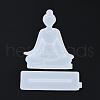 YOGA DIY Silicone Statue Molds DIY-G046-11-4