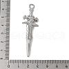 Tibetan Style Alloy Pendant X-FIND-A042-27P-3