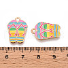 Beach Theme Alloy Enamel Pendants ENAM-T022-33B-3