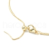 Brass Chain Bracelet X-BJEW-M201-01G-2