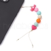 Acrylic Mobile Straps HJEW-JM02053-3