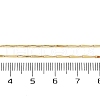 Brass Link Chain Necklaces for Women NJEW-D302-35G-4
