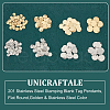 Unicraftale 201 Stainless Steel Stamping Blank Tag Pendants STAS-UN0025-97-2