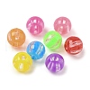 Transparent Acrylic Beads OACR-D309-03-1
