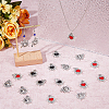 DICOSMETIC 30Pcs 3 Styles Alloy Enamel Pendants ENAM-DC0001-77-6