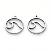 304 Stainless Steel Pendants X-STAS-N092-95-2