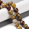 Natural Mookaite Beads Strands G-NH0021-A13-02-2