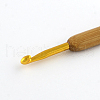 Bamboo Handle Aluminium Crochet Hook Needles Sets TOOL-R090-4