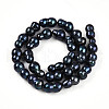 Natural Nucleated Baroque Keshi Pearl Beads Strands PEAR-S020-F13-3