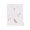 Rectangle Paper Necklace Display Cards CDIS-C004-05B-2