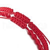 Mother's Day Jewellery 2Pcs 2 Style Natural Pearl Braided Bead Bracelets Set with Nylon Cord for Women BJEW-JB09141-01-6