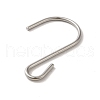 304 Stainless Steel S-Hook Clasp STAS-C085-03K-P-2