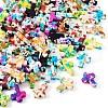 100Pcs 10 Colors Synthetic Turquoise Beads G-TA0002-14-10