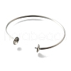 Brass Cuff Bangle Makings KK-P306-01P-2