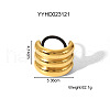 Stylish Stainless Steel Hair Tie for Women YN5772-3-2