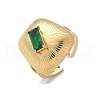 304 Stainless Steel Cuff Rings for Women RJEW-D302-03G-11-2