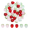  36Pcs 3 Colors Handmade Lampwork Beads LAMP-NB0002-04-1