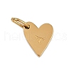 26Pcs 304 Stainless Steel Charms STAS-L291-01G-2