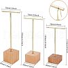 Iron Earring Display Stands EDIS-WH0007-05-2