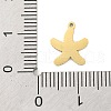 Ion Plating(IP) 304 Stainless Steel Charms STAS-N103-194G-05-3