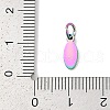 Ion Plating(IP) 304 Stainless Steel Stamping Blank Tag Pendants STAS-I311-20A-RC-3